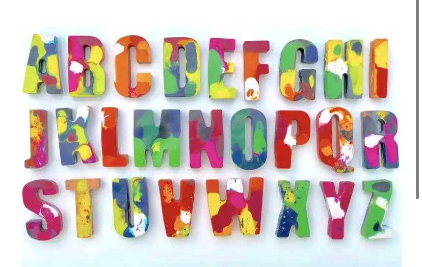 Lolly Alphabet Crayon