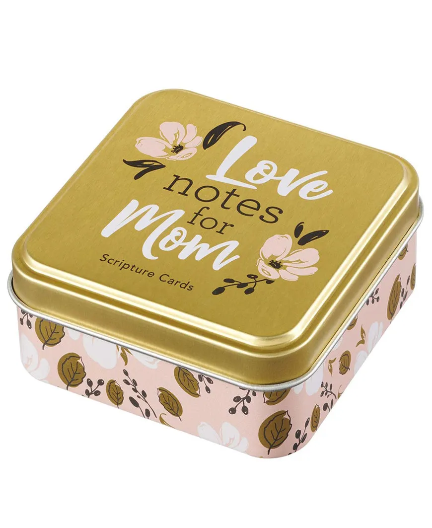 Love Notes for Mom Scripture Cards in a Tin (TIN027)