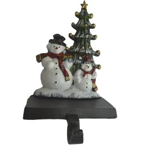 Lulu Decor Cast Iron Christmas Stocking Holder Set of 4 hooks