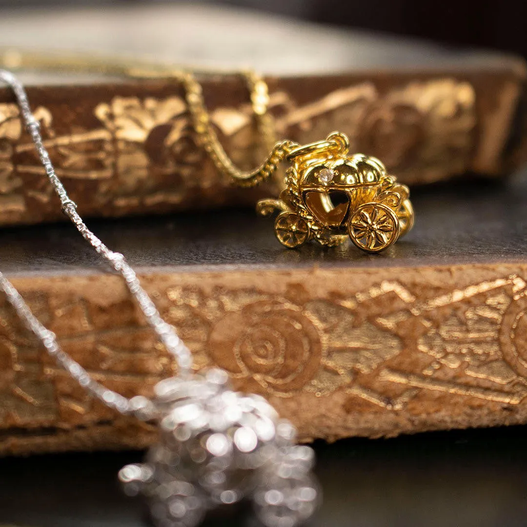 Magical Charm Necklace | Carriage - Adventure - Gold