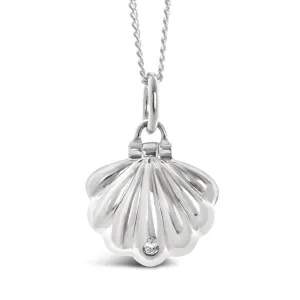 Magical Charm Necklace | Shell - Luck - Silver