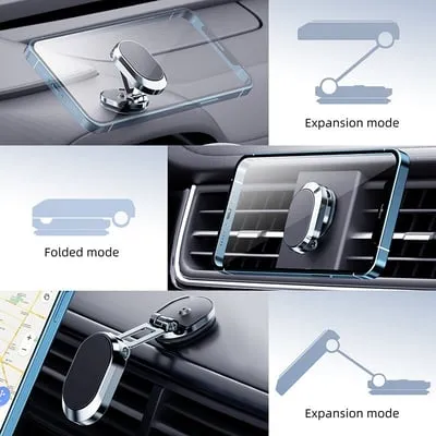 Magnetic Car Phone Stand™ | Klein, sterk en probleemloos voor mobiele navigatie| 1 1 GRATIS