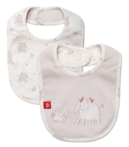 Magnetic Me | Little Peanut Stay Dry Reversible Bib