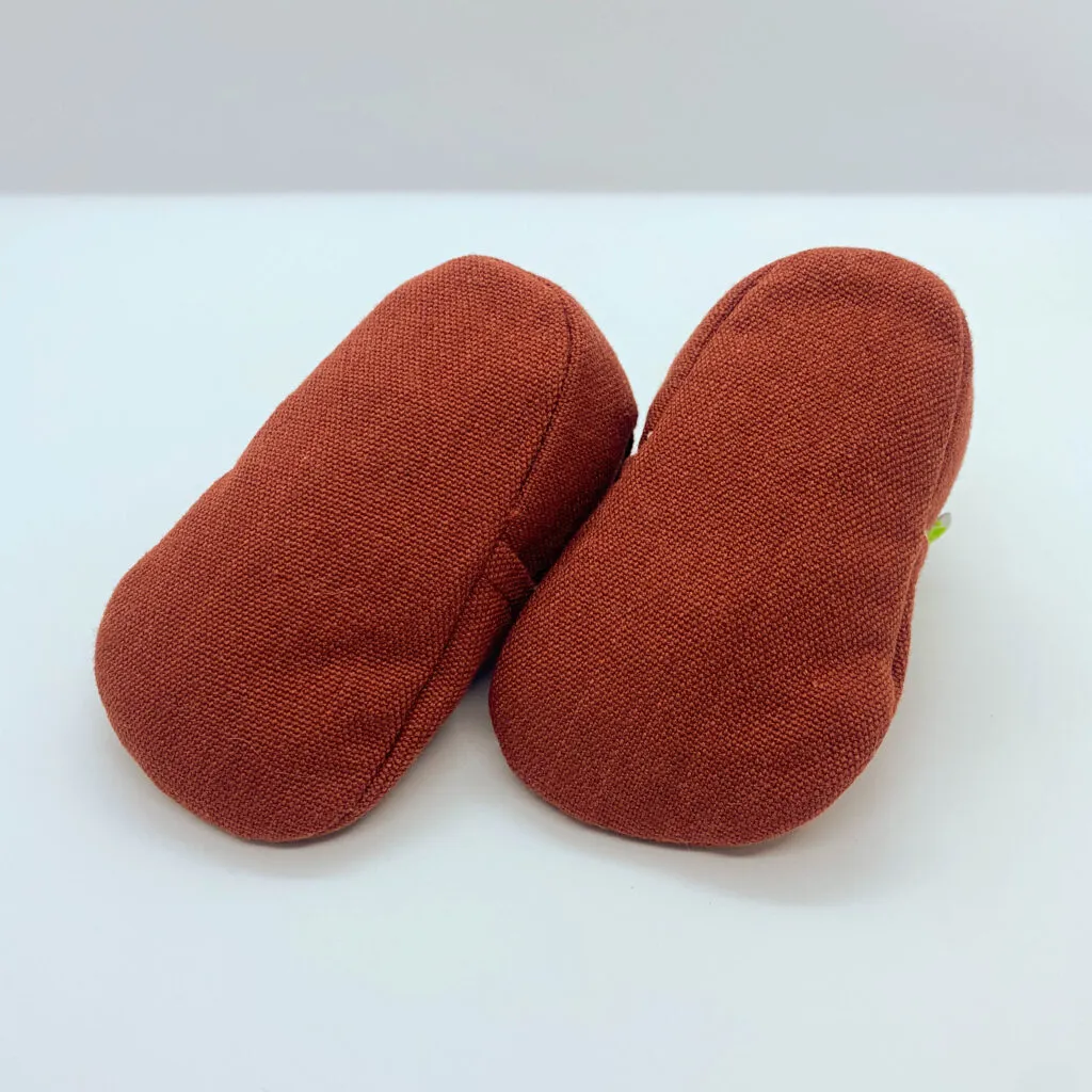 Maya Wrap x Little Pitterpat Infant Shoes - Currant