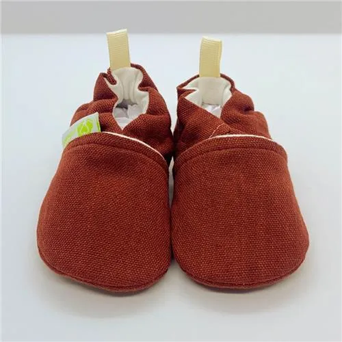 Maya Wrap x Little Pitterpat Infant Shoes - Currant