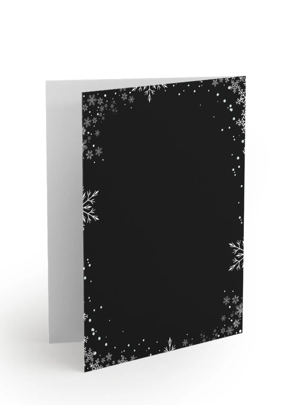 Metal Horns Skeleton Christmas Card