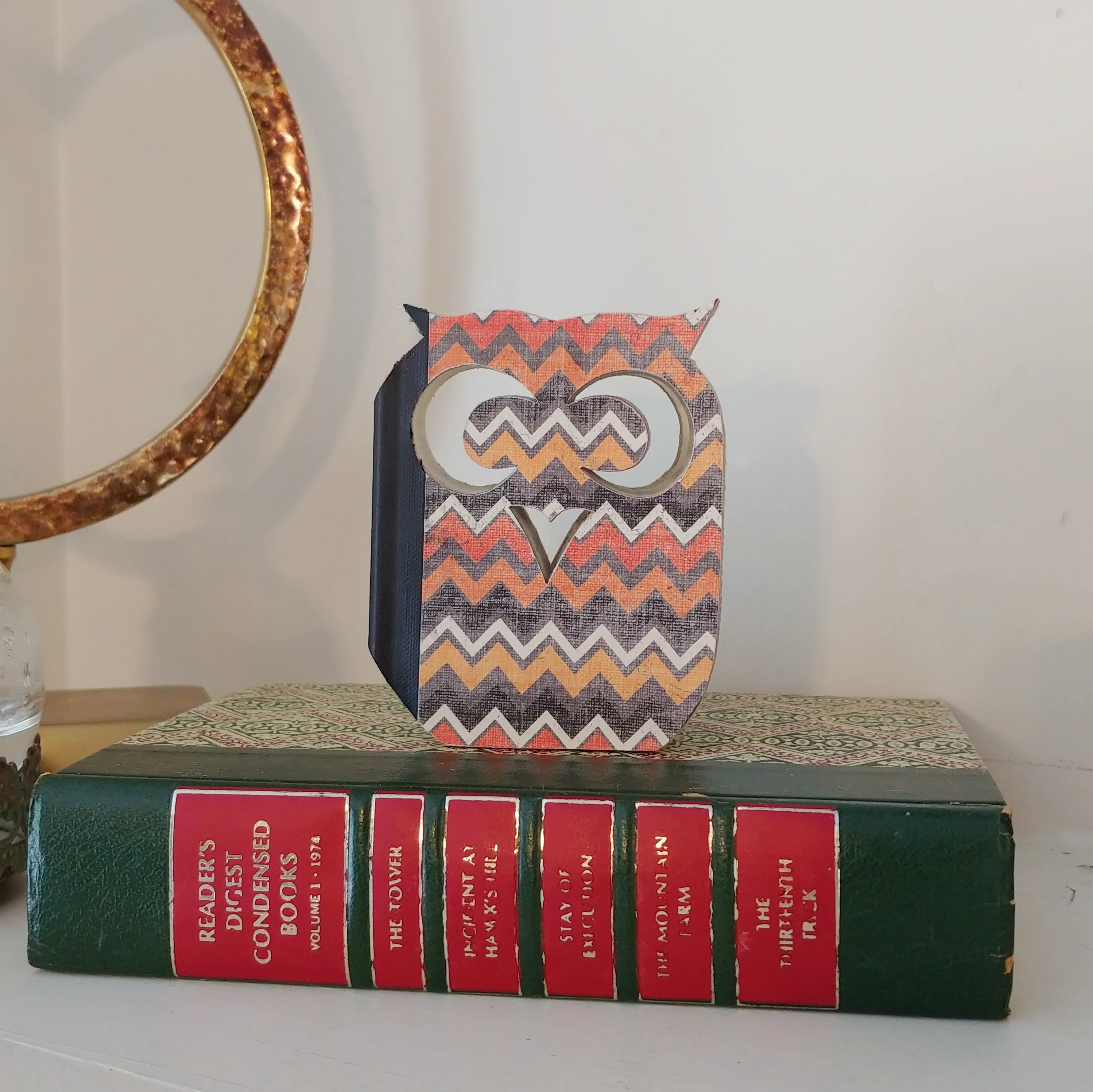 Mini Cutout Book - Owl