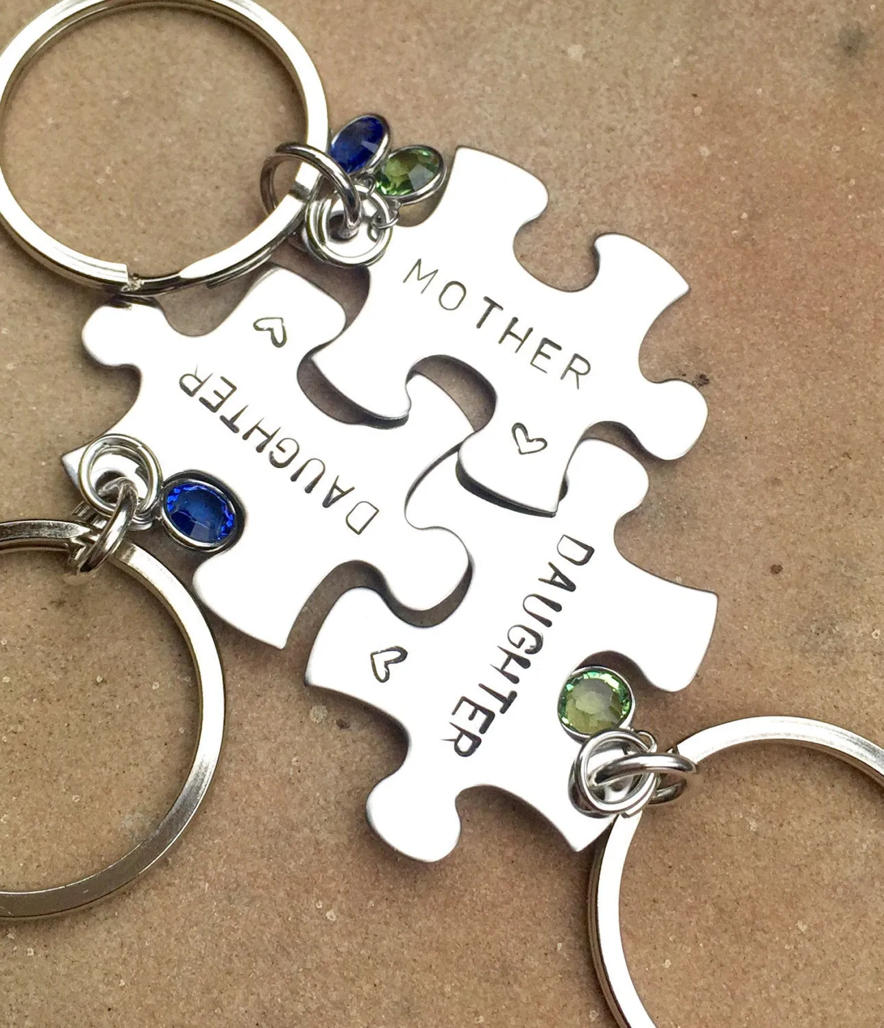 Mother Daughter Gifts, Mother Daughter Puzzle Key chains, Gifts for mom, Gifts for Daughter, natashalaoha