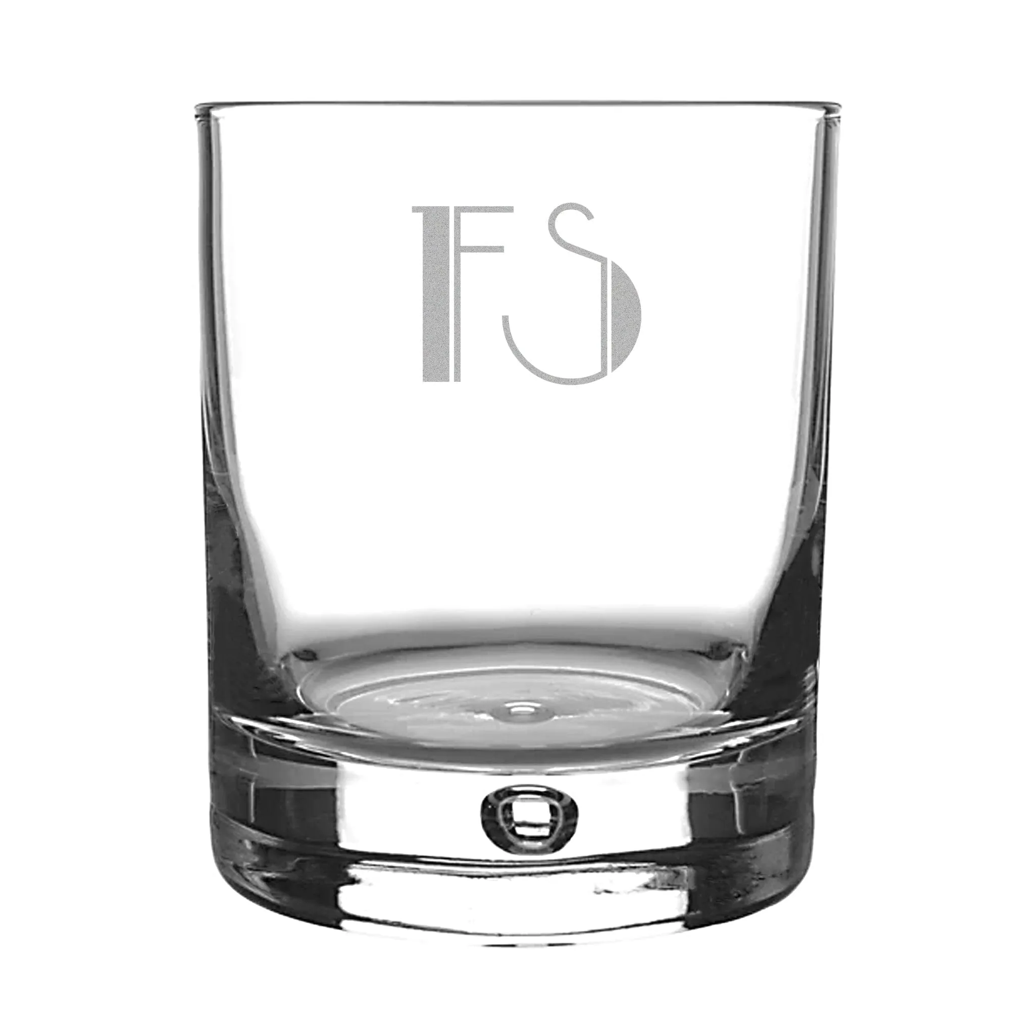 Personalised Whiskey Glass - Parklane Font