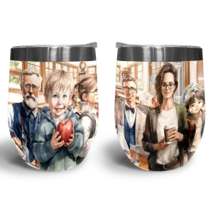 Personalized Corporate Gifts, branded client gifts Personalized Back to School Cup, Customizable and Stylish  for Teacher and Student,PR260-12oz-23020022