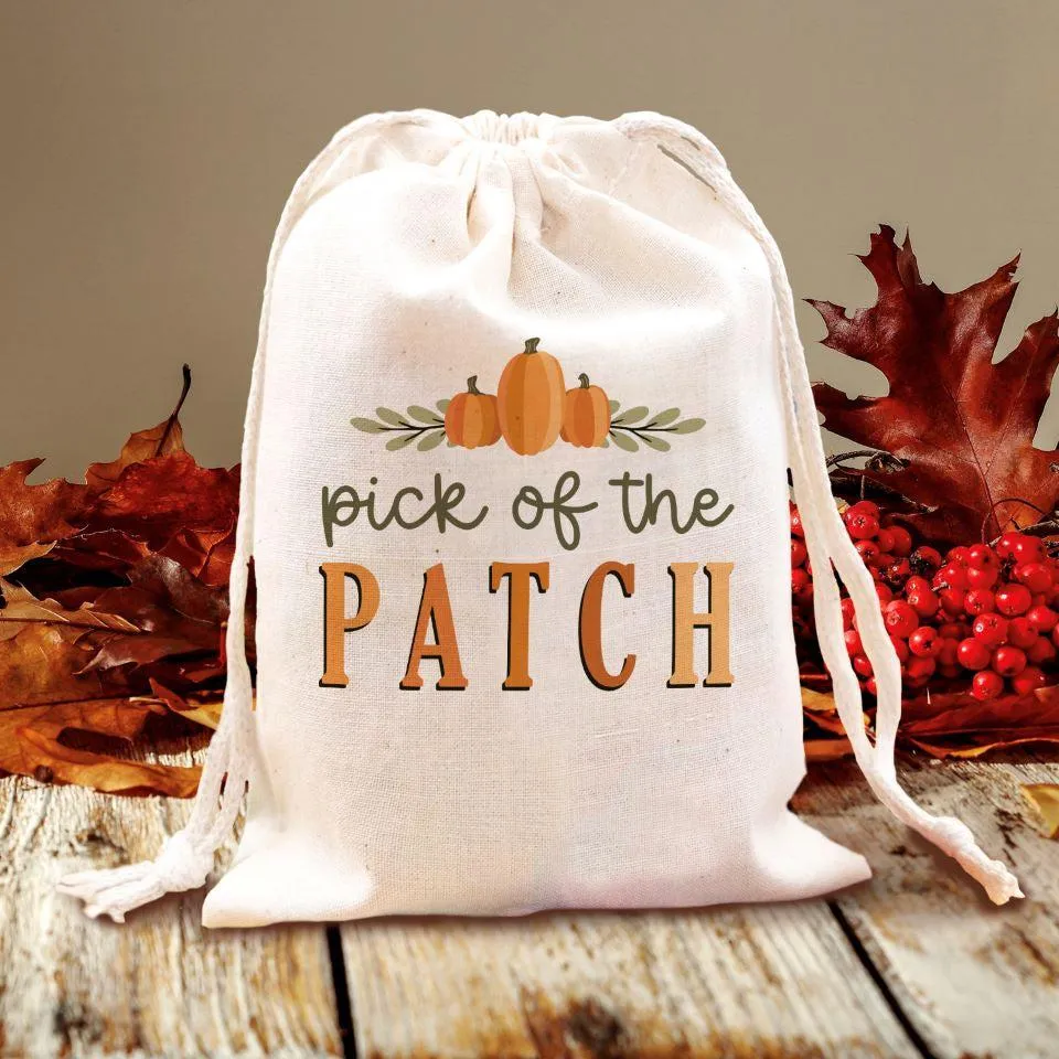 Personalized Thanksgiving Favor Gift Bags