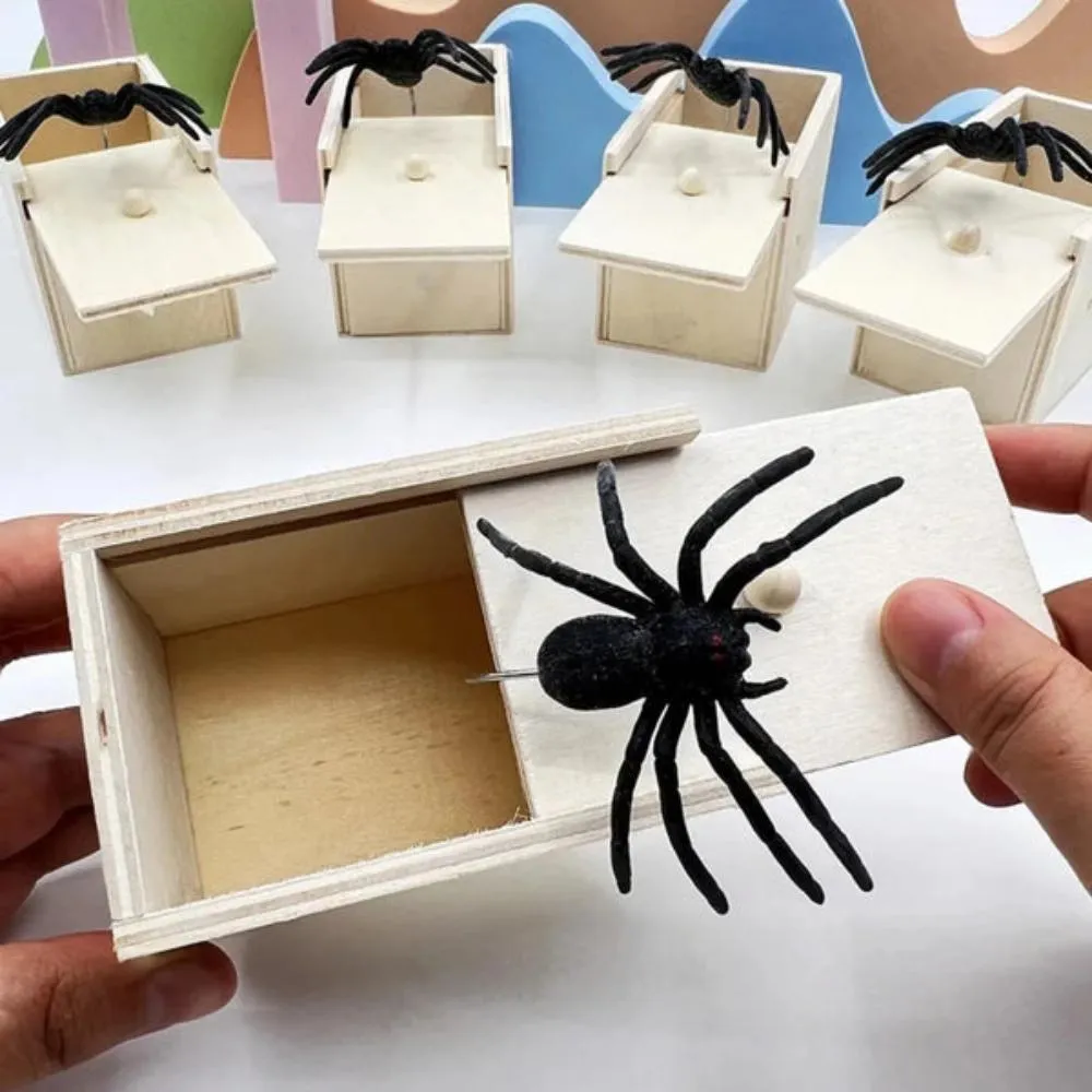 Pop Up Spider Scare Prank Box