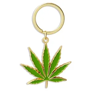 Pot Leaf Keychain