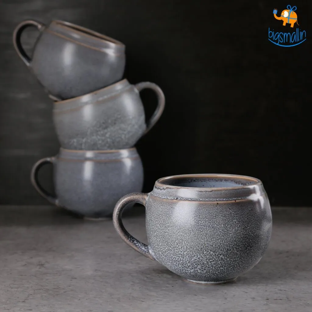 Pure Stoneware Soup Cups - Set of 4