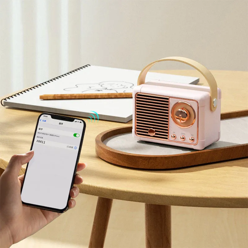 Radio Shaped Bluetooth Speaker