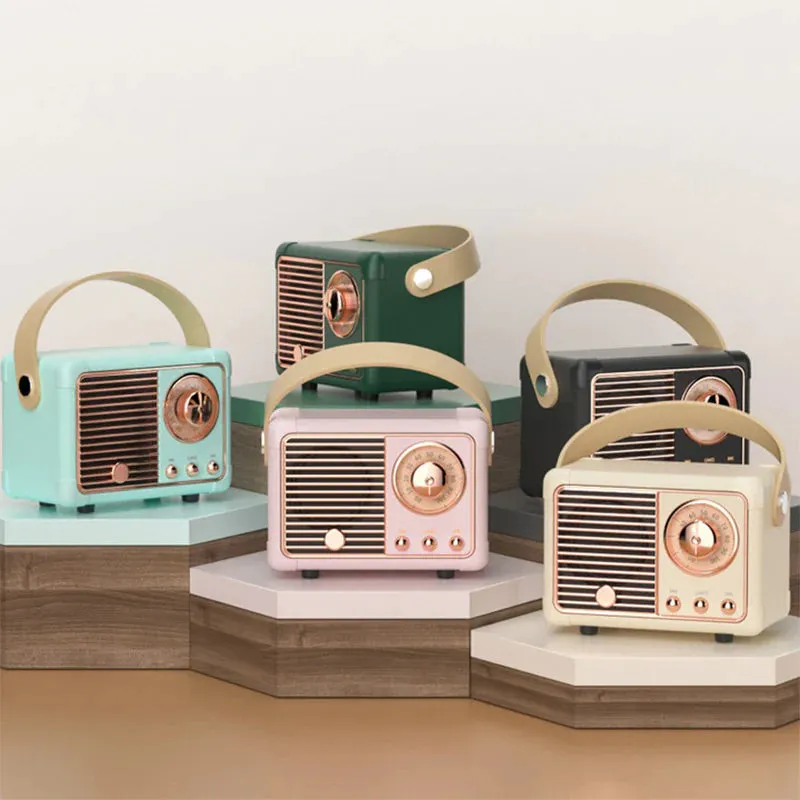 Radio Shaped Bluetooth Speaker