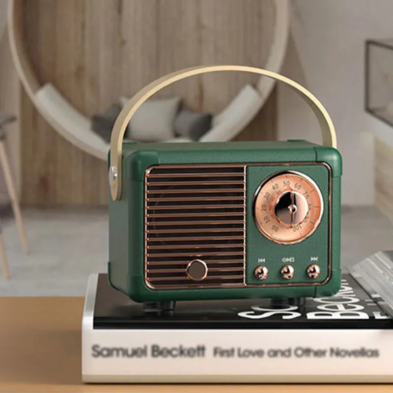 Radio Shaped Bluetooth Speaker