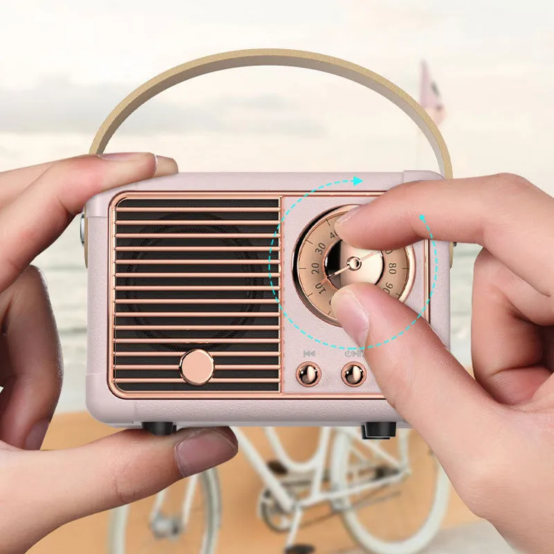 Radio Shaped Bluetooth Speaker