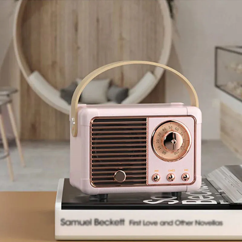 Radio Shaped Bluetooth Speaker