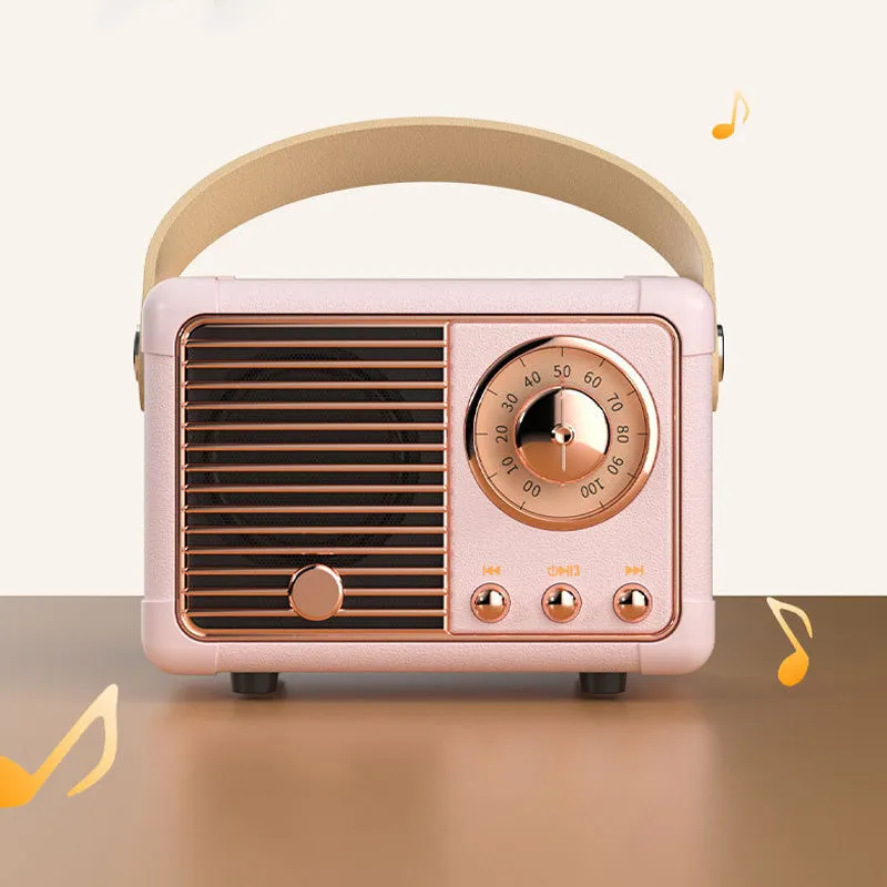 Radio Shaped Bluetooth Speaker