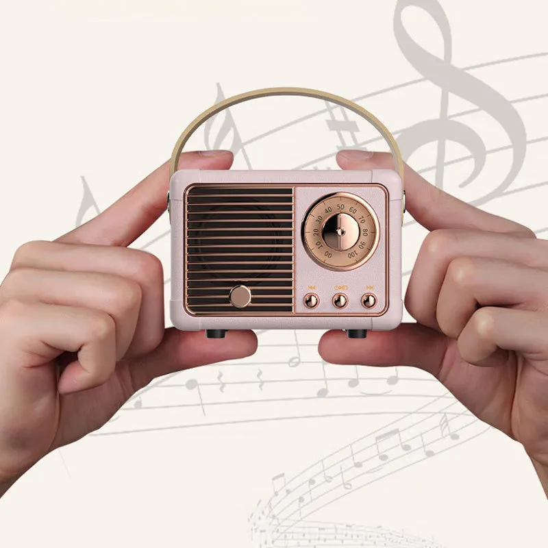 Radio Shaped Bluetooth Speaker