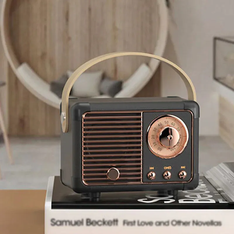 Radio Shaped Bluetooth Speaker