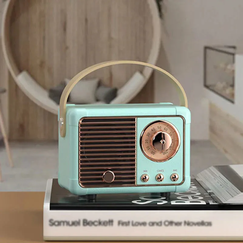 Radio Shaped Bluetooth Speaker