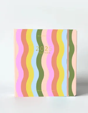 Rainbow Waves 2025 Planner