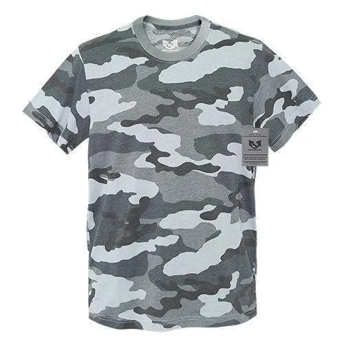 Rapid Dominance Military Woodland Camouflage Army Hunting T-Shirts Tees