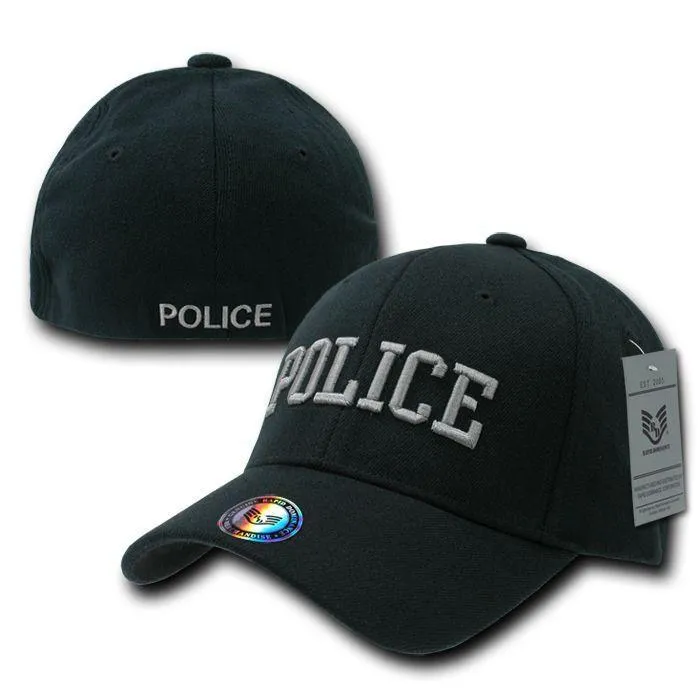 Rapid Dominance USA Military Law Enforcement Flexfit Fitted Embroidered Baseball Dad Caps Hats