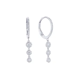 Rapunzel Diamond Drop Earrings