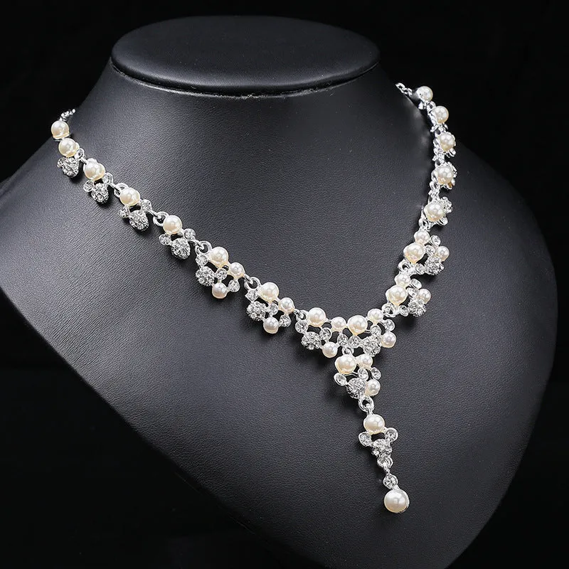 SET654 - Elegant Pearl Jewellery Set