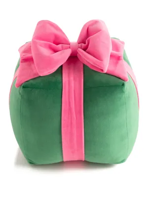 Shiraleah Gift Box Medium Pillow, Green