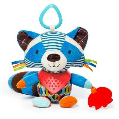 Skip Hop Bandana Buddies Activity Animal Stroller Toy - Raccoon