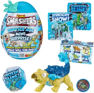 Smashers Dino Ice Age Mini Surprise Egg - Saber Tooth Tiger (7456D)