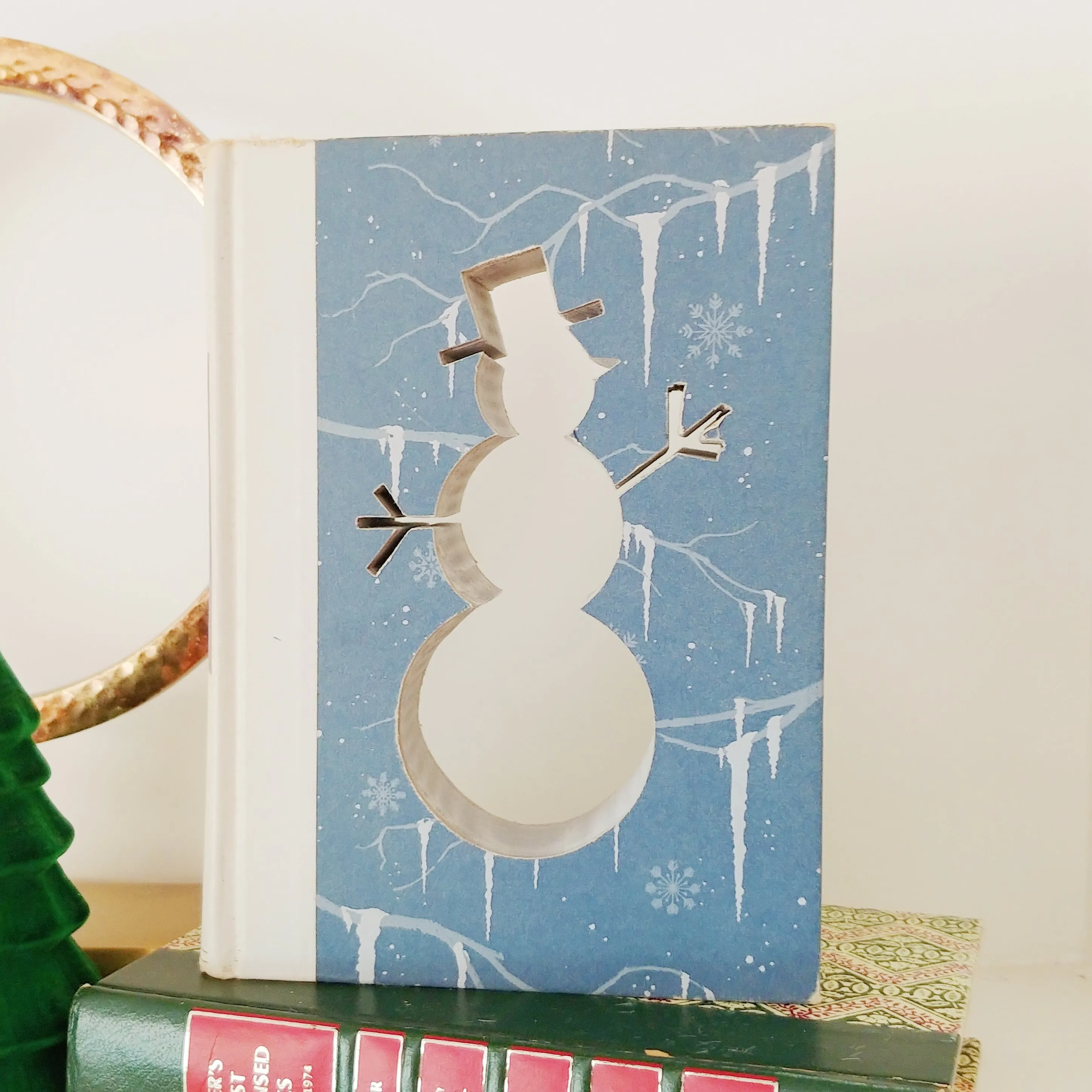 Snowman Cutout Book