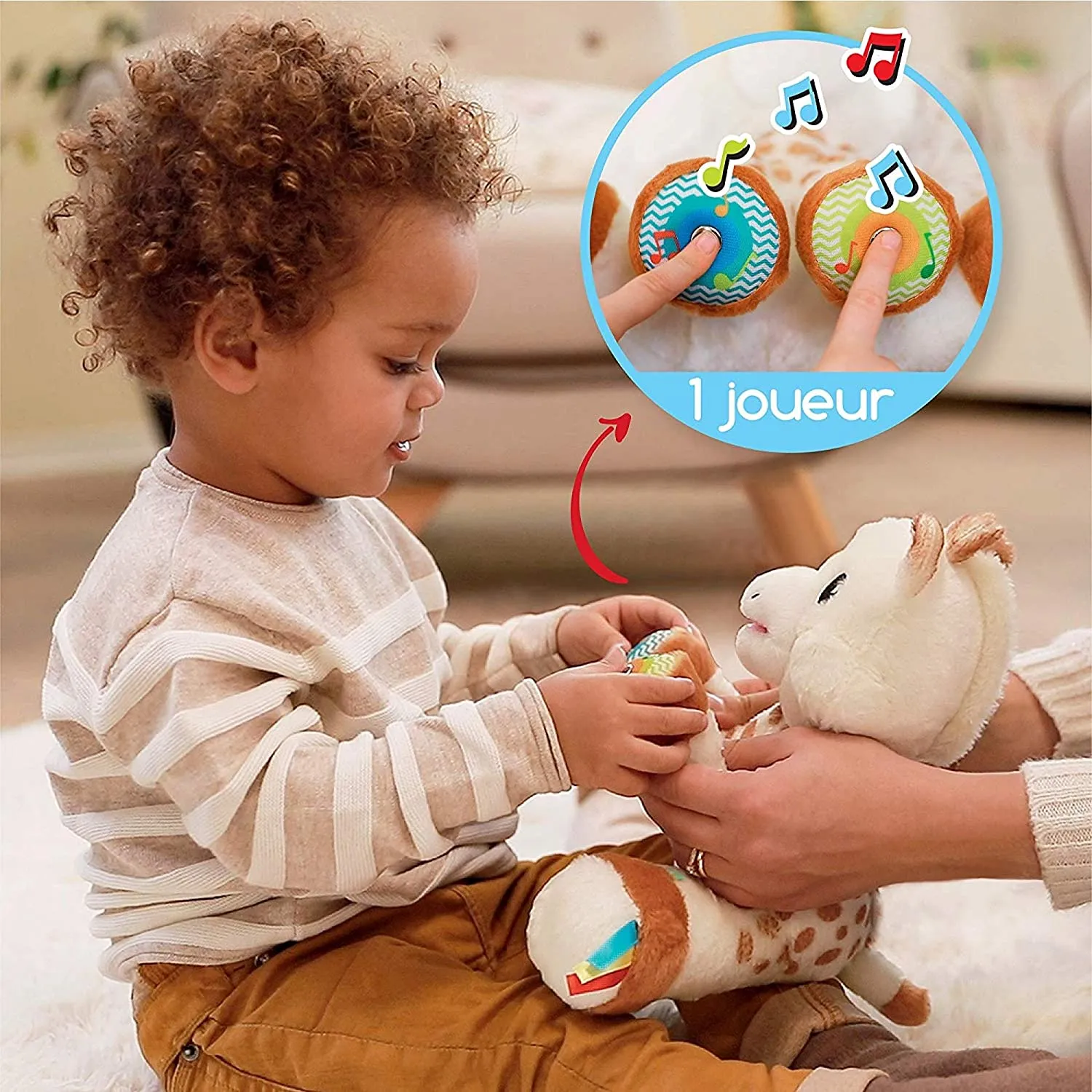 Sophie La Girafe Touch & Play Music Plush II