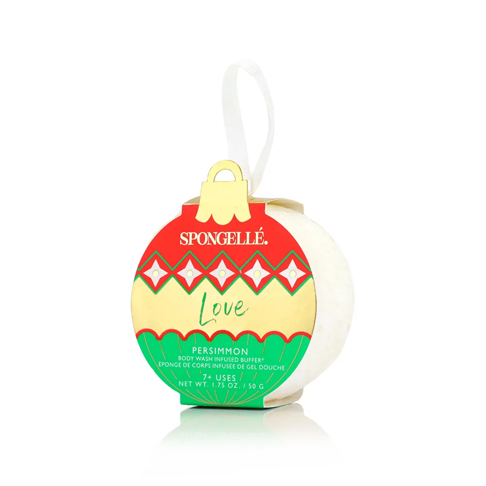 Spongelle Holiday Ornament - Love