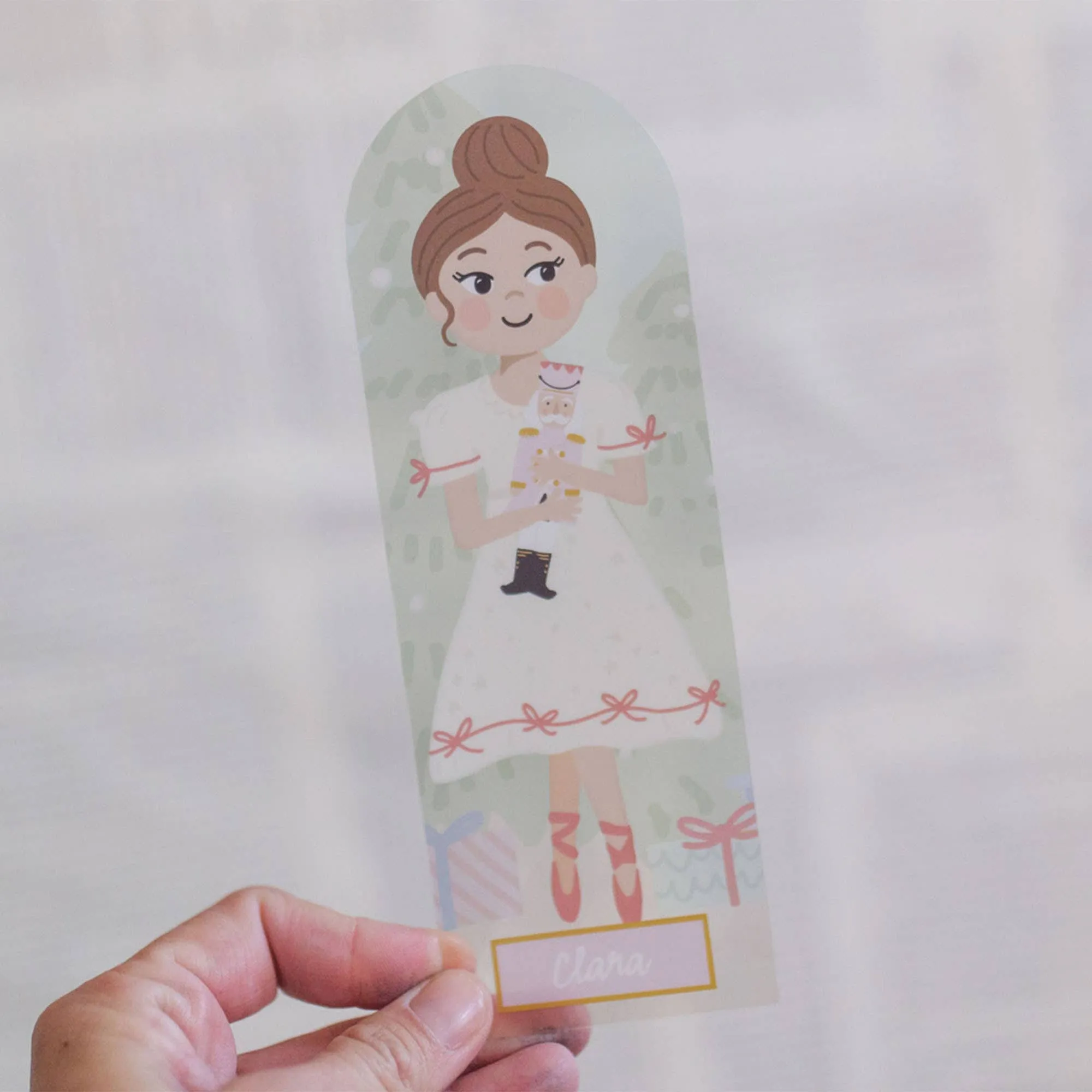 The Nutcracker Clara Acetate Bookmark