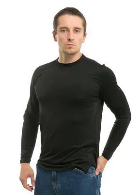 US Military Army Performance Cool Anti-Odor Workout Training Long Sleeve T-Shirts