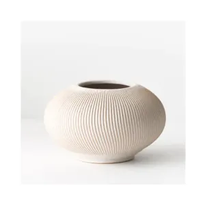 Vase Suki Short  - Ivory