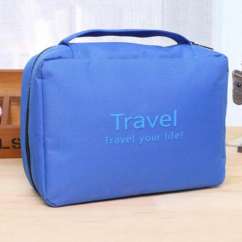 Water-Resistant Travel Essentials Bag