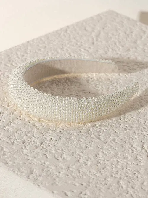 White Pearl Headband