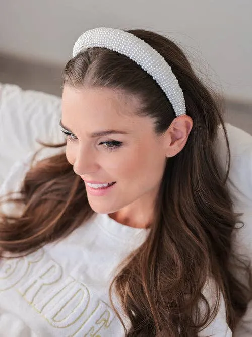 White Pearl Headband