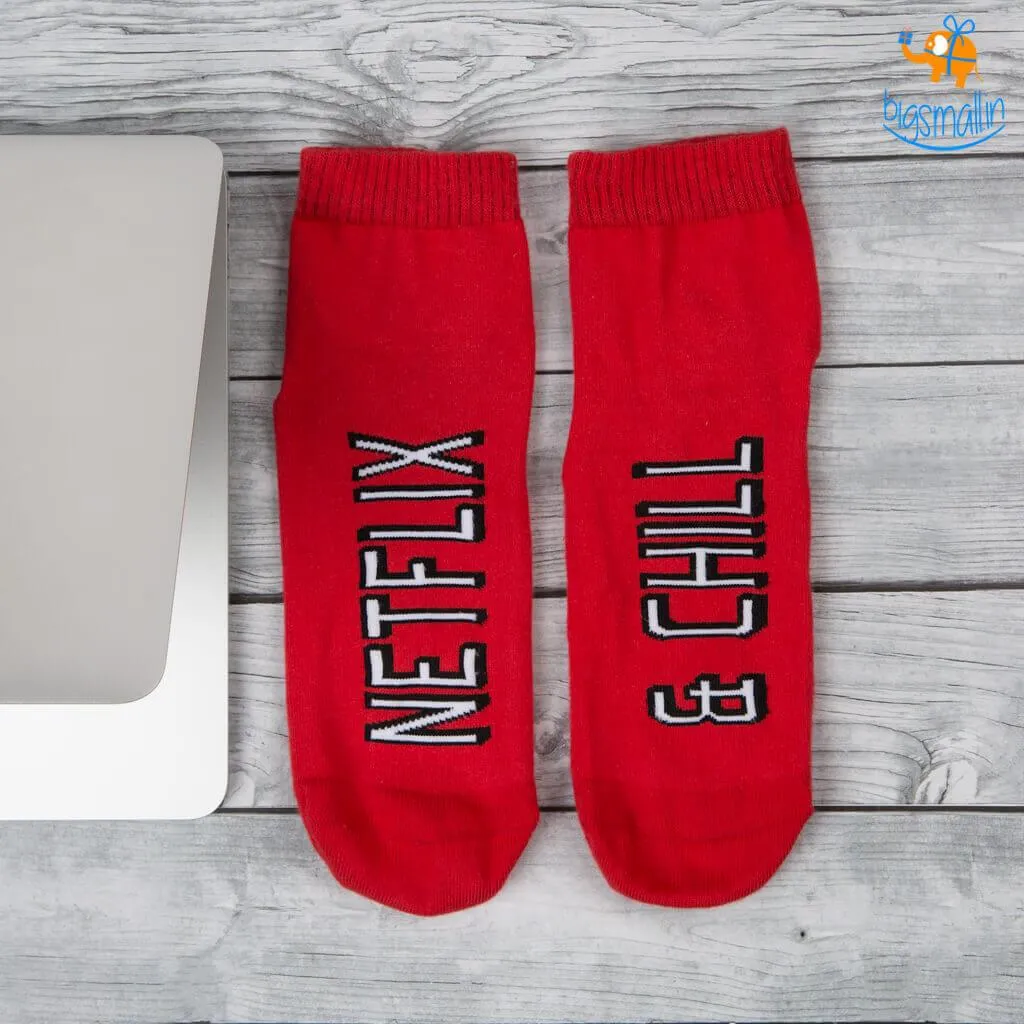 Women Netflix and Chill Socks