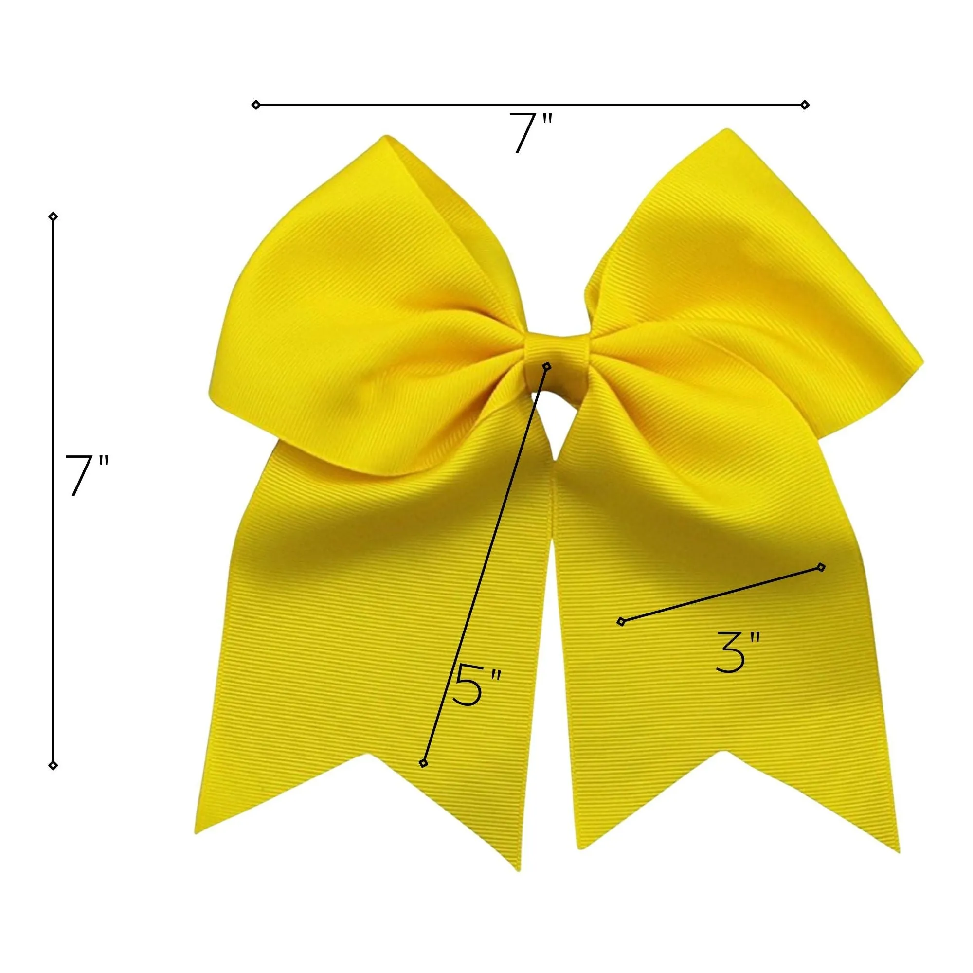 Yellow Cheer Bow