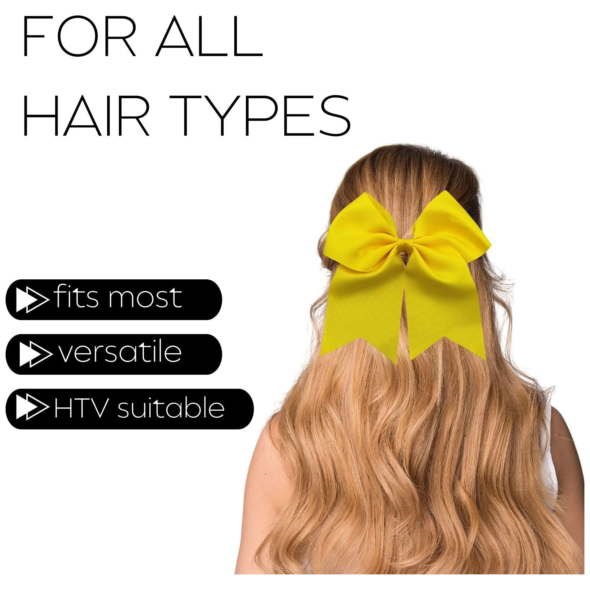 Yellow Cheer Bow