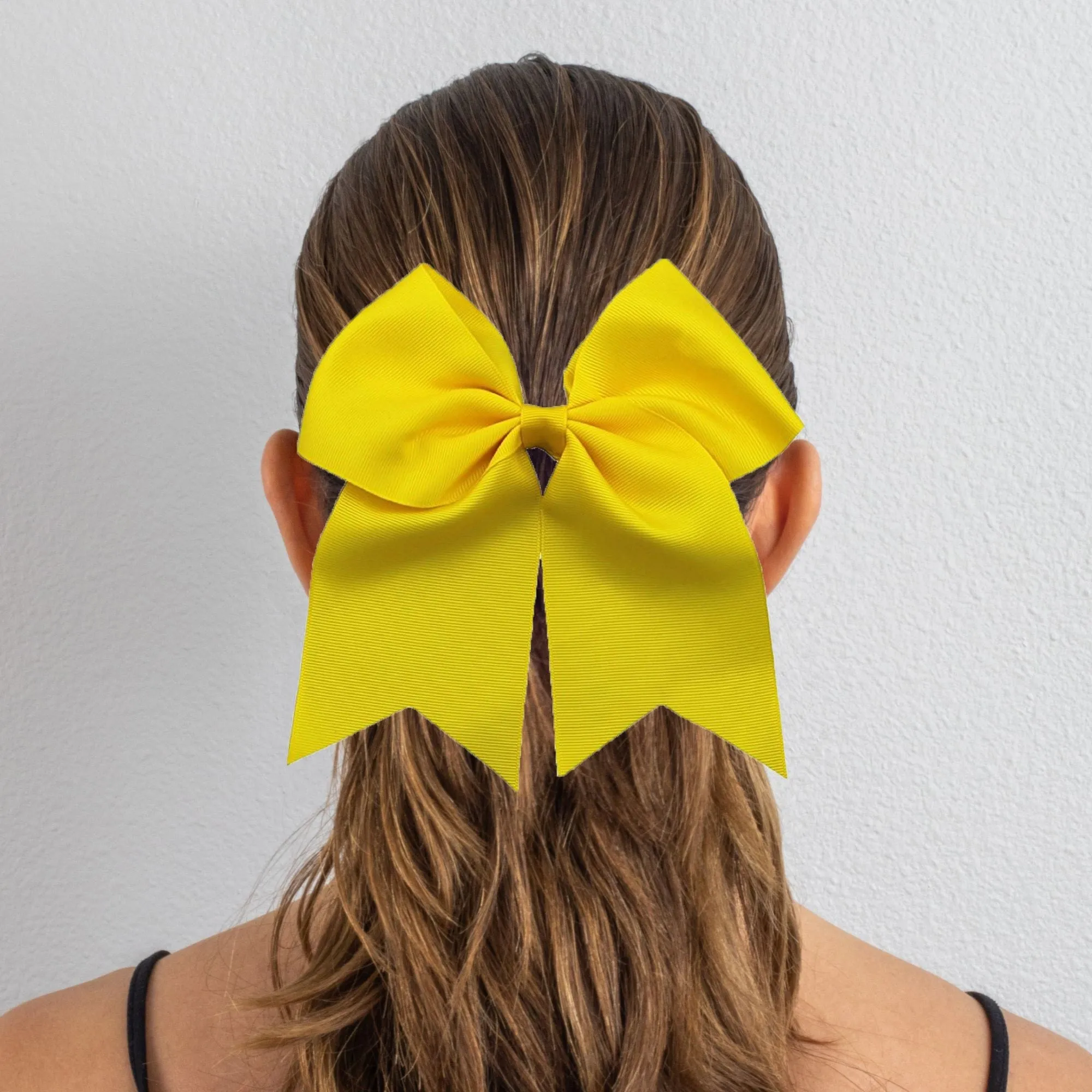 Yellow Cheer Bow